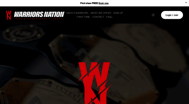 warriorsnationmma.com