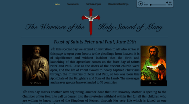 warriorsofmary.com