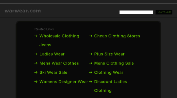 warwear.com