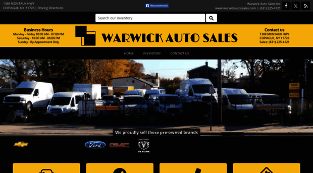 warwickautosales.com