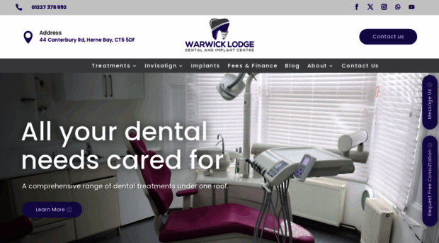 warwicklodgedental.co.uk