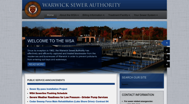 warwicksewerauthority.com