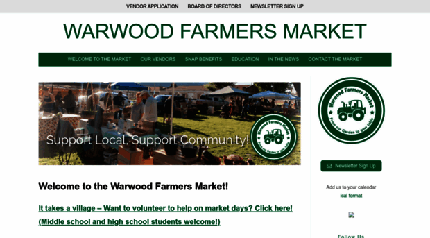 warwoodfarmersmarket.com