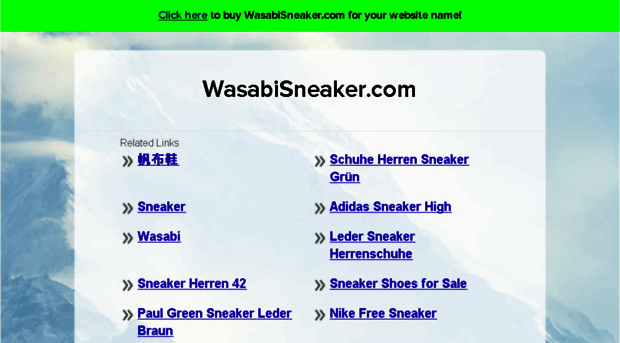 wasabisneaker.com