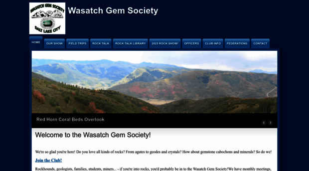 wasatchgemsociety.com