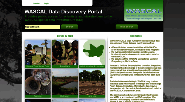 wascal-dataportal.org
