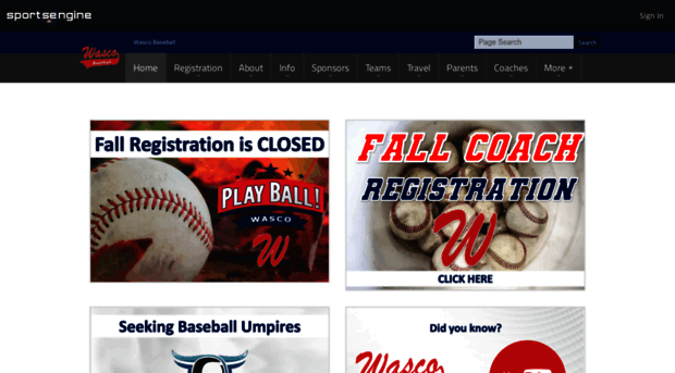 wascobaseball.com