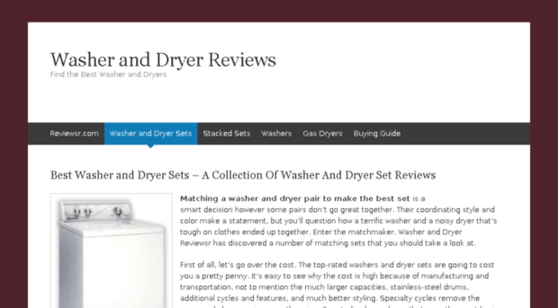 washer-dryer.reviewsr.com