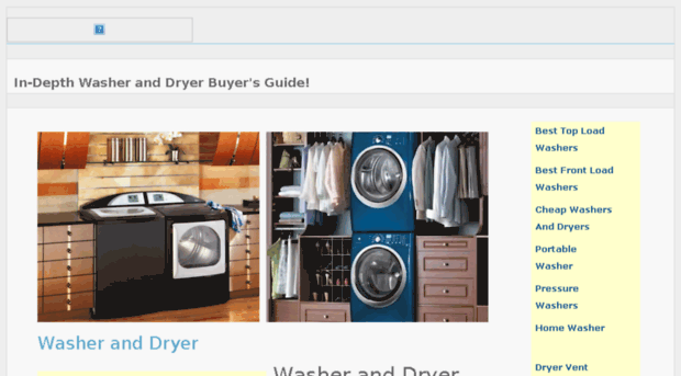 washeranddryerzone.com