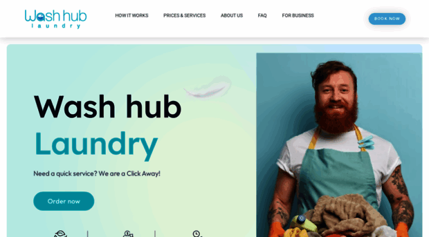 washhublaundry.com