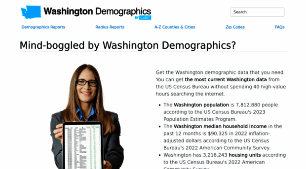 washington-demographics.com