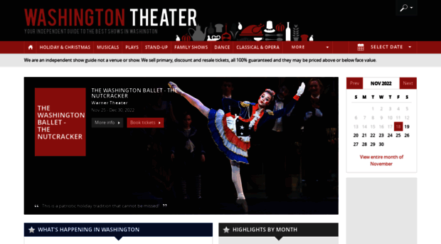 washington-theater.com