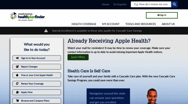 washingtonhealthplanfinder.org