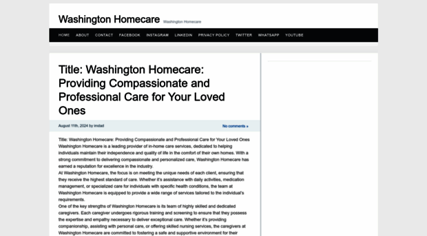 washingtonhomecare.cf