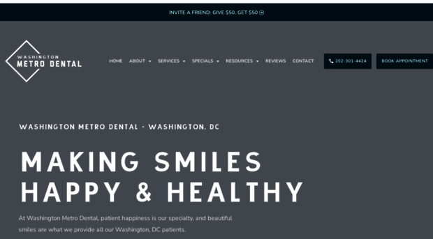 washingtonmetrodental.com