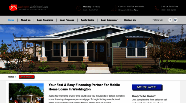 washingtonmobilehomeloan.com