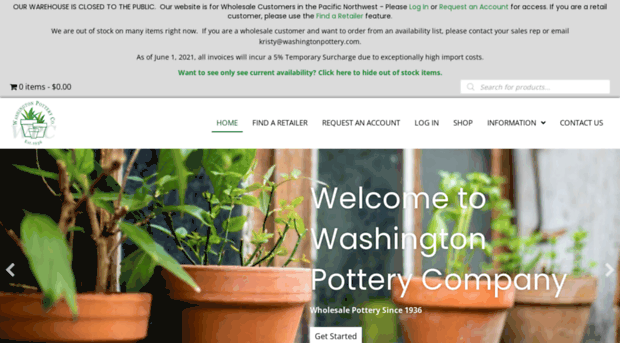 washingtonpottery.com