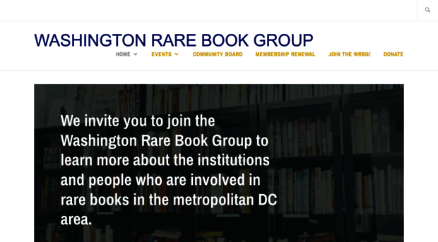 washingtonrarebookgroup.org