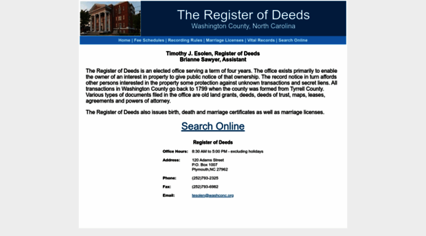 washingtonrod.net