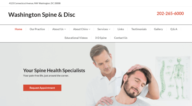 washingtonspineanddisc.com