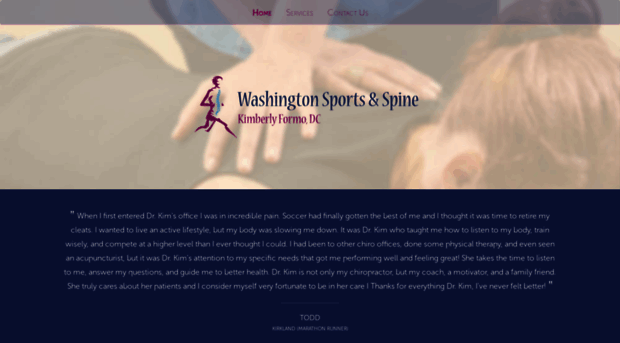 washingtonsportsandspine.com