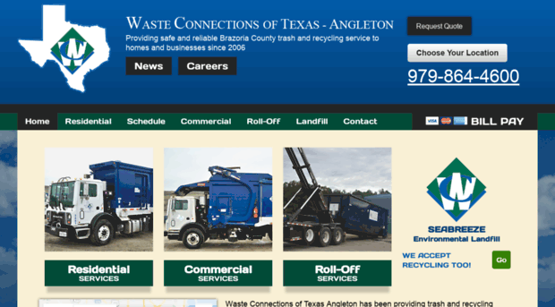 wasteconnectionsangleton.com