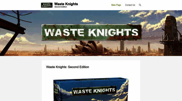 wasteknights.com