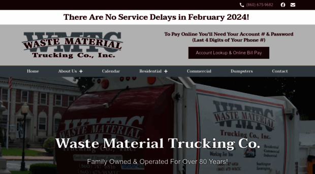 wastematerialtrucking.com