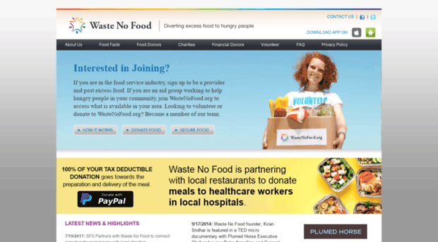 wastenofood.org