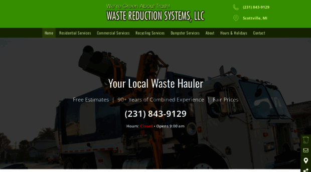 wastereductionsystemsllc.com