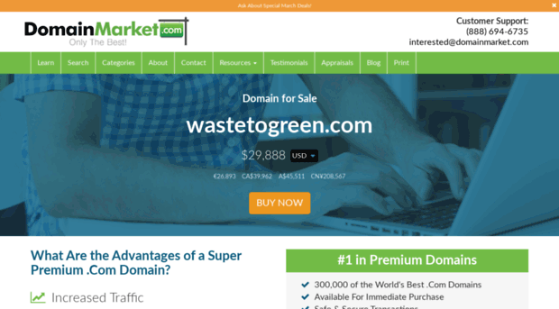 wastetogreen.com