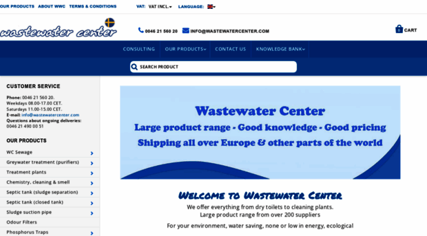 wastewatercenter.com