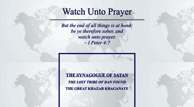 watch-unto-prayer.org