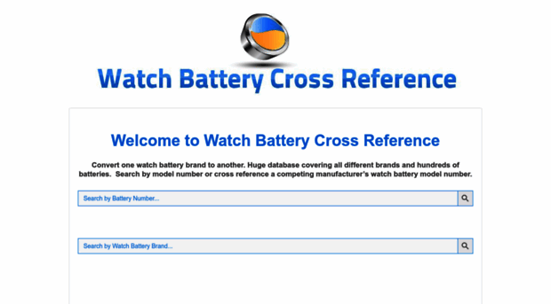 watchbatterycrossreference.com