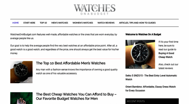 watchesonabudget.com