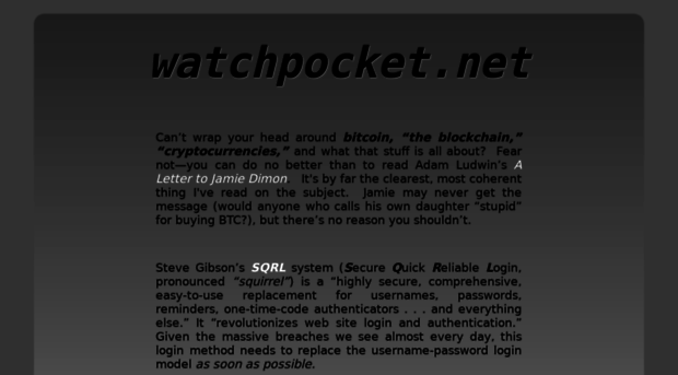 watchpocket.net