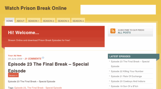 Prison break online cheap watch season 1