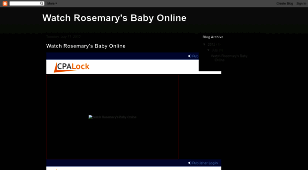 watchrosemarysbabyonline.blogspot.ca