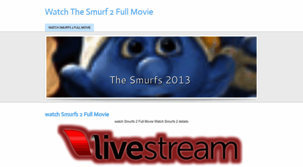 watch smurfs movie