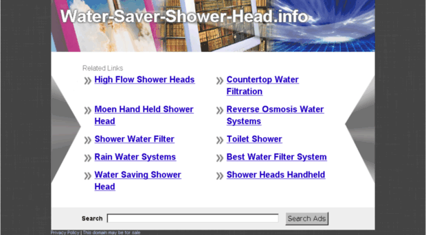 water-saver-shower-head.info