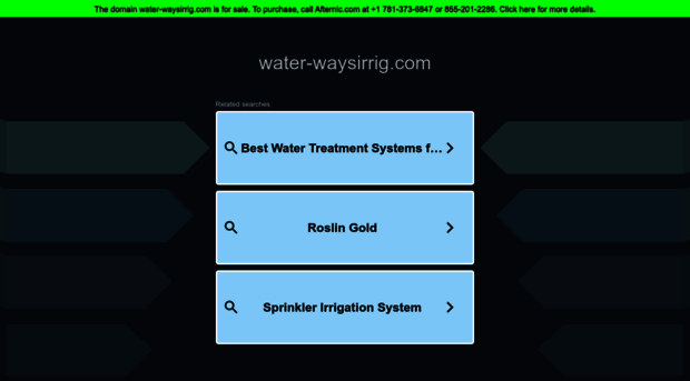 water-waysirrig.com