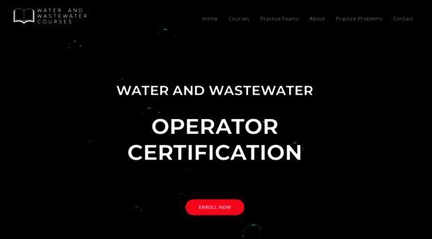 waterandwastewatercourses.com