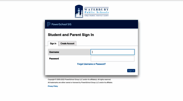 waterbury.powerschool.com