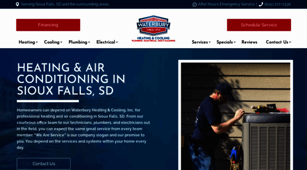 waterburyheating.com