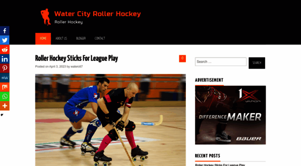 watercityrollerhockey.com