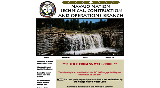 watercode.navajo-nsn.gov