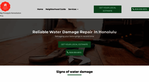 waterdamage-honolulu.com