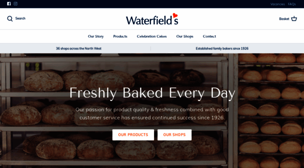 waterfieldscakes.co.uk