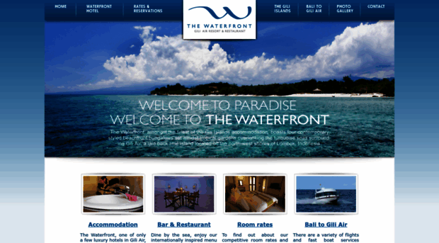 waterfront-hotel-gili-air.com