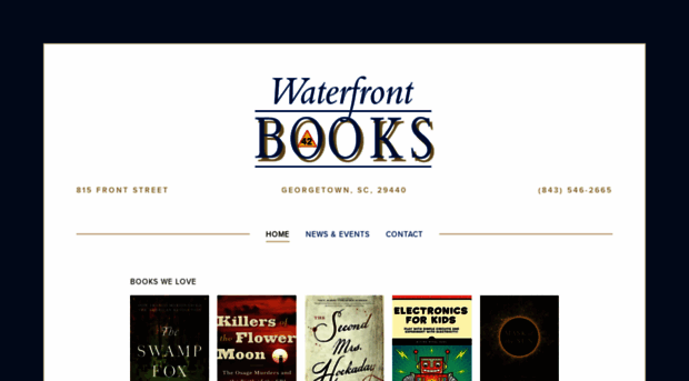 waterfrontbookssc.com